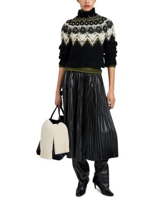 Lizzy Sweater in Textured Fair Isle