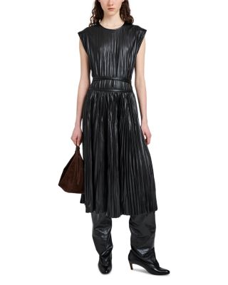 Rosalyn Skirt in Faux Leather