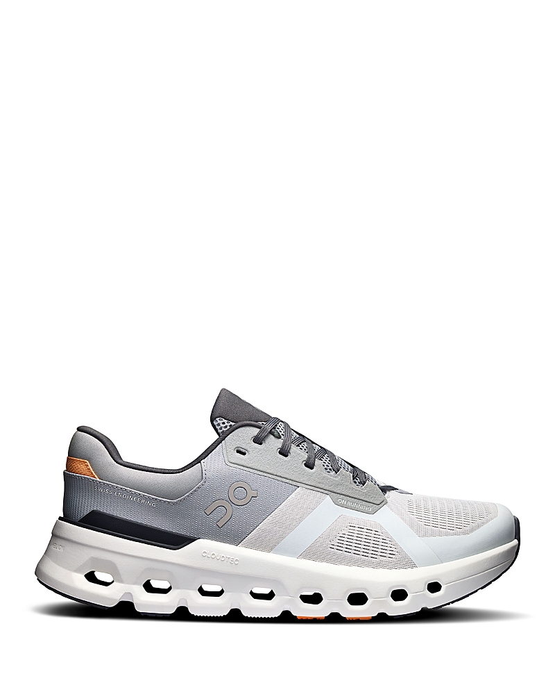On Men Cloudrunner 2 Shoes In Ivory