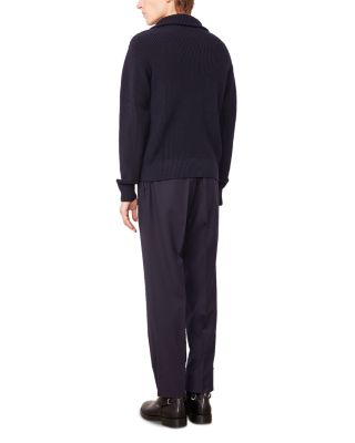 Tarek Textured Quarter Zip Sweater