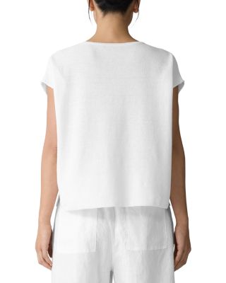 Boxy	Cap Sleeve Tee