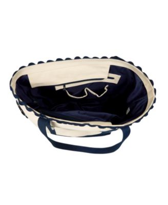 Scalloped Tennis Tote