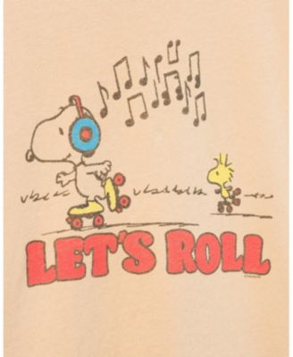 Unisex Snoopy Let's Roll Tee - Little Kid, Big Kid