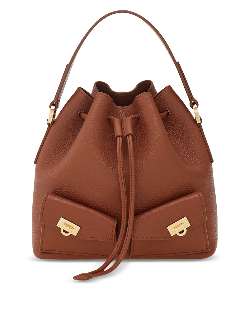 Ferragamo Drawstring Bucket Bag