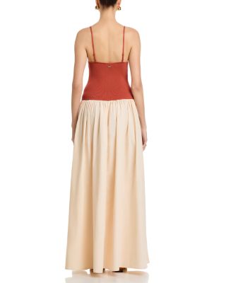 Orielle Drop Waist Maxi Dress