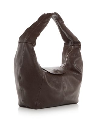 Le Pliage Portobello Leather Hobo Bag