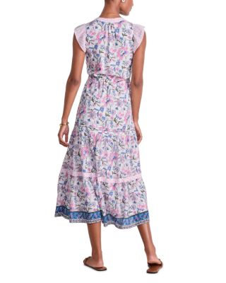 Flutter Sleeve Maxi Dress 