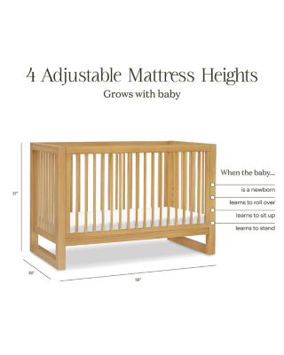 Nantucket 3 in 1 Convertible Crib with Toddler Bed Conversion Kit