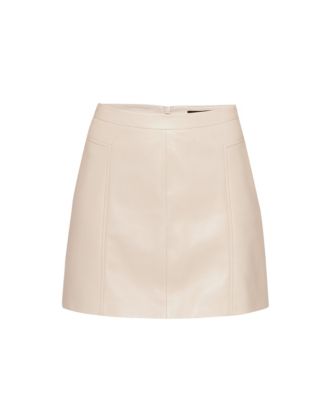 Ainsley Recycled Leather Skirt