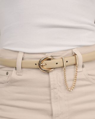Women's Cascade Chain Leather Belt
