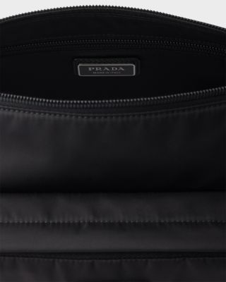 Medium Re-Nylon and Saffiano Leather Shoulder Bag