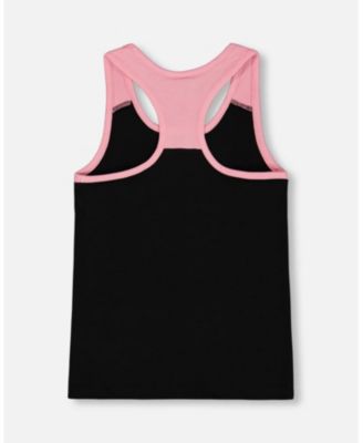  Girls' Organic Cotton Racerback Tank Top - Little Kid