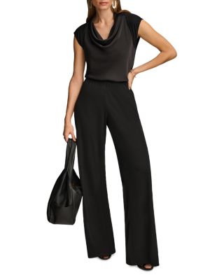 Flat Front Wide Leg Pants