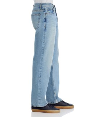 Relaxed Fit Straight Leg Jeans in Momentum Blue