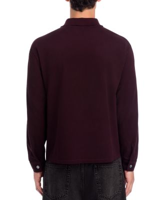 Pique Regular Fit Long Sleeve Polo Shirt  