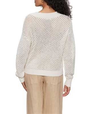 Airy Openwork Sweater