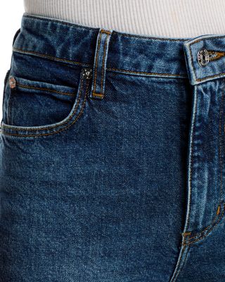 The Ruler High Rise Slim Straight Jeans in Archie