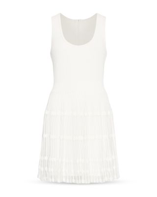 Sheer Knit Mini Dress