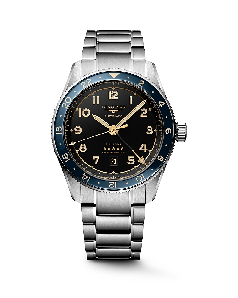 Longines Spirit Zulu Time Watch, 42mm