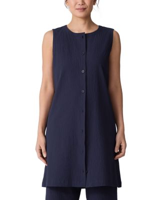 Eileen Fisher Tie Back Vest