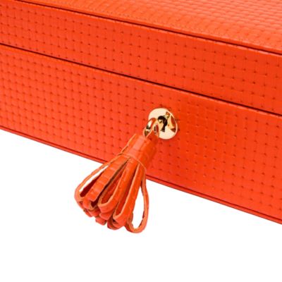 Charlotte Leather Jewelry Box