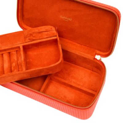 Charlotte Leather Jewelry Case