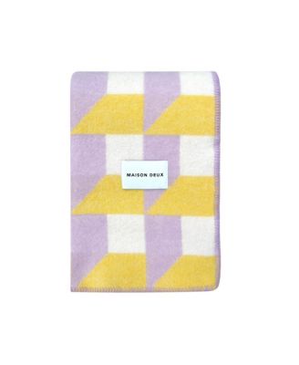 Cubics Blanket, 4.25' x 6.5'