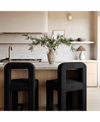  Hazel Boucle Counter Stool