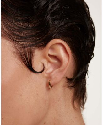 Women&#39;s Gold Bold Mini Hoops