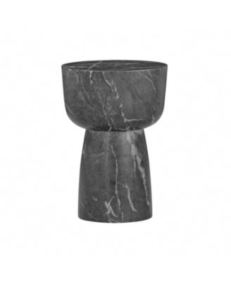  Charra Marble Indoor/Outdoor Side Table