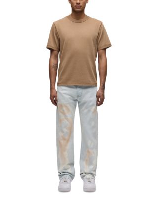 Wes Classic Straight Fit Jeans in Bleached Cloud