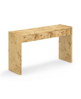 Brandyss Burl Console Table