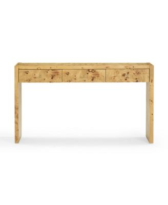 Brandyss Burl Console Table