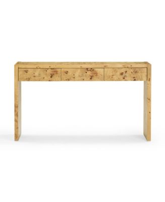 Brandyss Burl Console Table