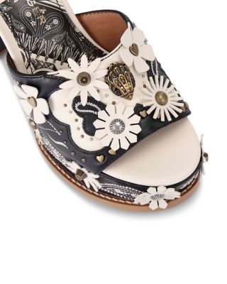 Women's Flower Western Platform Sandals