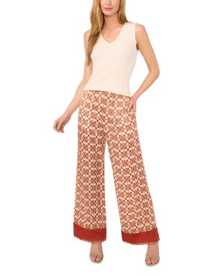 Pleated Tailored Pants 