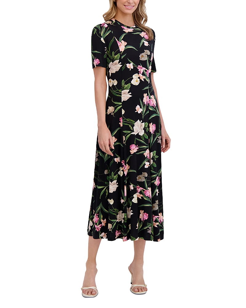 Ted Baker Short Sleeve Jersey Maxi Dress