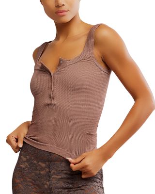 Free People Women Tops - Tanks Clean Slate Henley main image 0