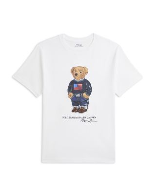 Boys' Polo Bear Cotton Jersey Tee - Big Kid