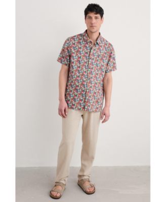 Men's Blue Heron Short Sleeve Shirt