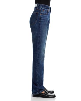 The Blondie High Rise Jeans in Off Beat Blue