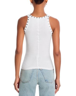 Studded Ribbed Tank