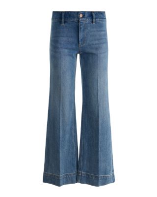 Slay Clean Wide Leg Jeans in Avery Blue