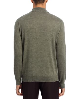 Autumn Crest Suede Trim Quarter Zip Sweater