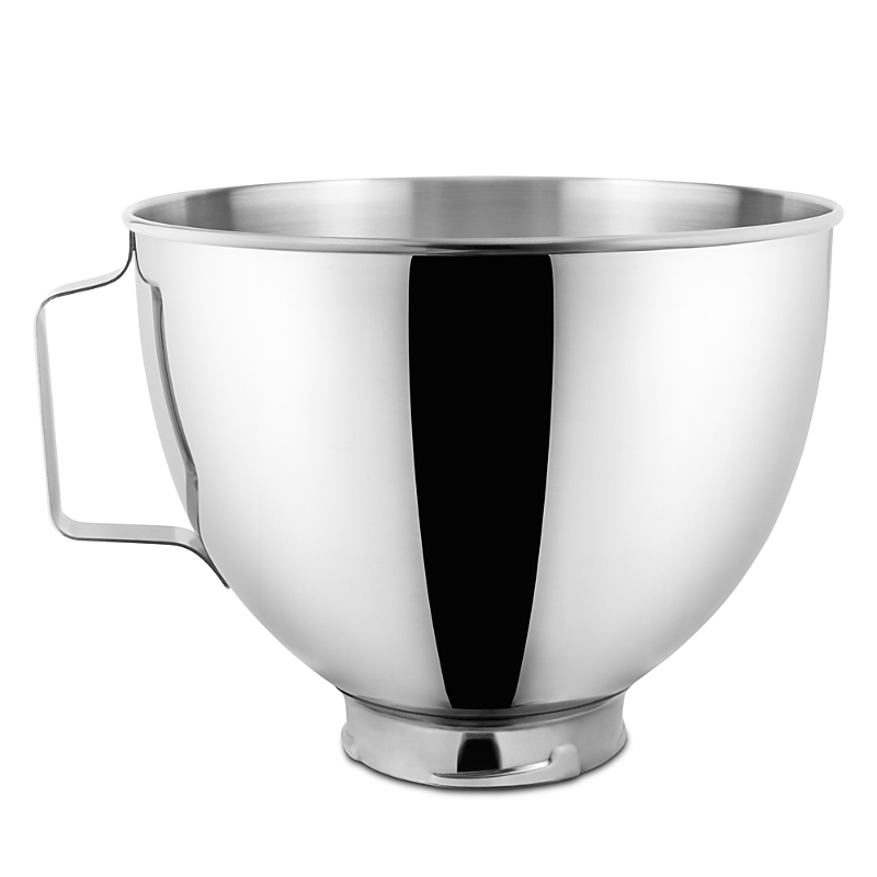 Kitchenaid 4.5 Qt. Polished Stainless Steel Mixer Bowl In Silver