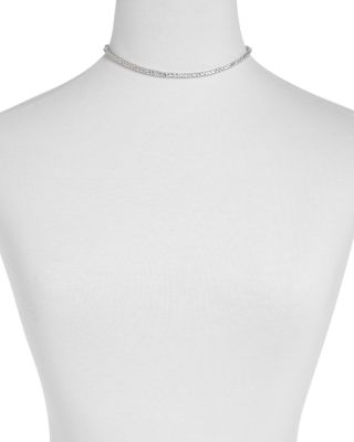 Tennis Necklace, 14.5&amp;quot;