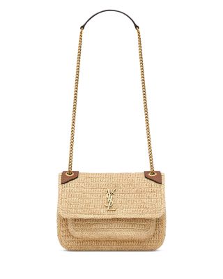 Niki Mini Handbag in Raffia