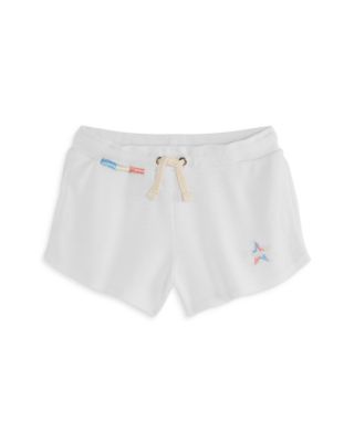 Girls' Embroidered Star Waffle Shorts - Big Kid