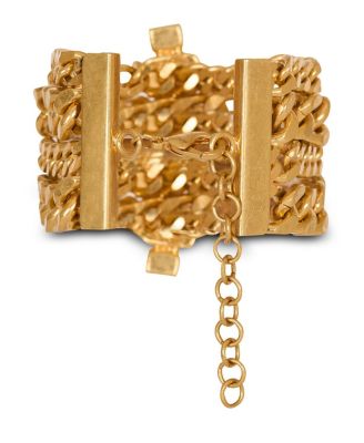  Baroque Bracelet with Chains and Beads