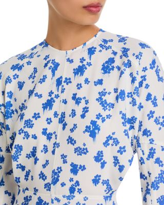 Printed Dolman Sleeve Midi Dress - Exclusive